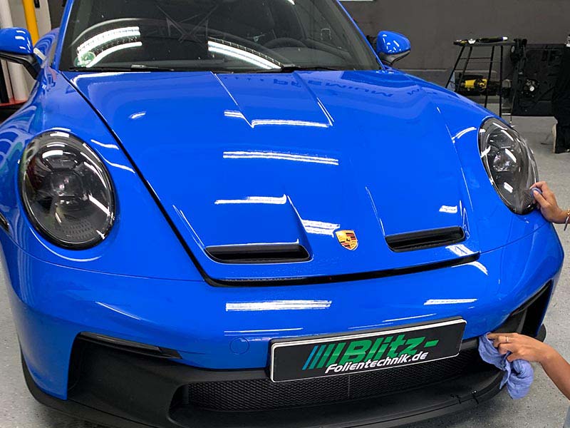 Lackschutzfolie Porsche 911 GT3