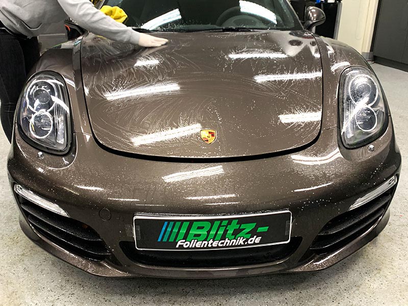 Lackschutzfolie Porsche Boxster