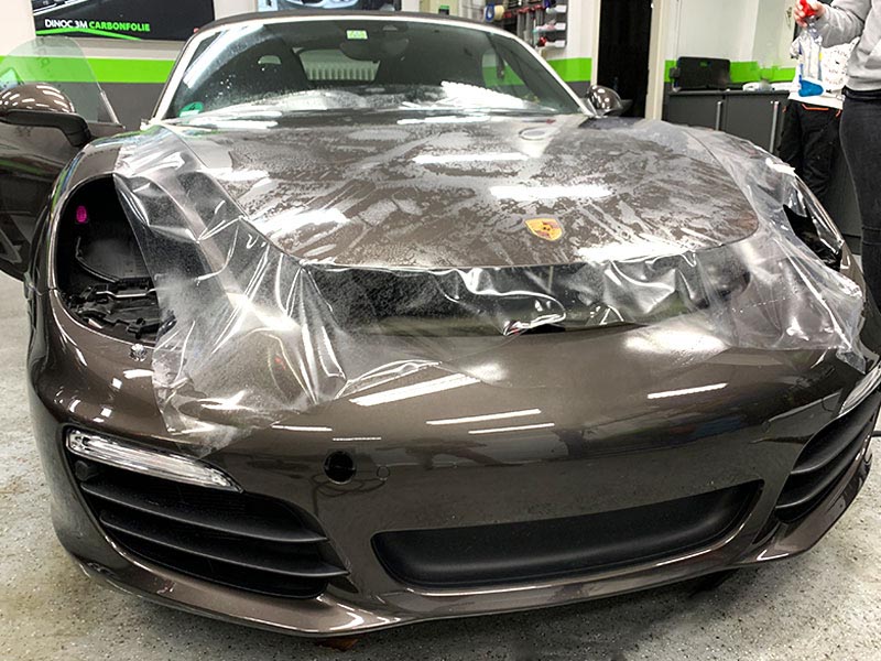 Lackschutzfolie Porsche Boxster