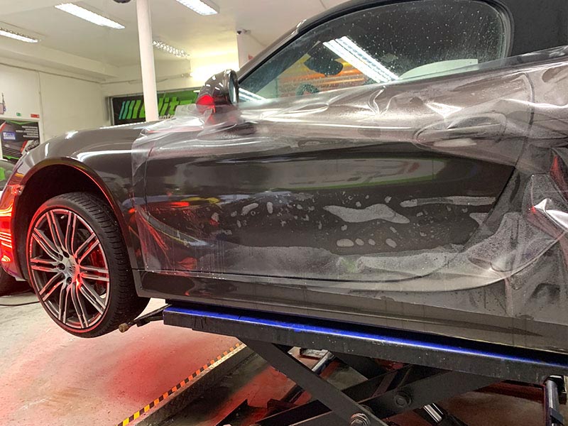 Lackschutzfolie Porsche Boxster
