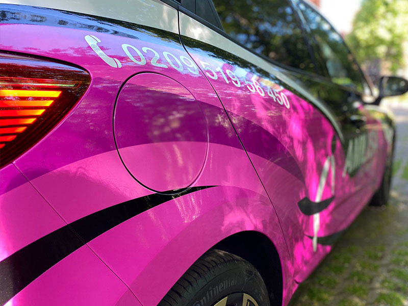 Pflegedienst Amilisa Gelsenkirchen Renault Clio Beschriftung