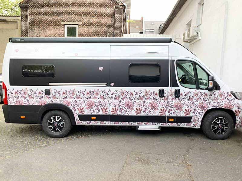 Transporter Folierung Fiat Ducato