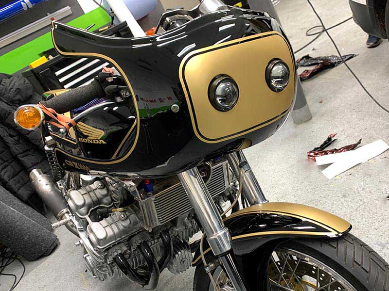 Honda CBX 1000 Detailfolierung
